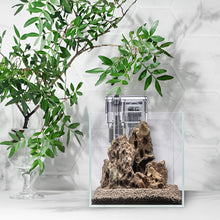 Mighty Aquarium Hang On Back Filter - Aquarium HOB Filter - Adjustable Fish Tank Filter - Aquarium Filters - Nano Aquarium Filter - Fish Aquarium Filter - Hang On Back Aquarium Filter (1-3 Gallons)