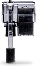 Mighty Aquarium Hang On Back Filter - Aquarium HOB Filter - Adjustable Fish Tank Filter - Aquarium Filters - Nano Aquarium Filter - Fish Aquarium Filter - Hang On Back Aquarium Filter (1-3 Gallons)