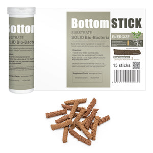 Dr. Tank Energize Bottom Stick - Boosts Plant Growth - Freshwater Aquarium Plant Fertilizer - 15 Sticks