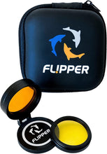 Flipper Flip-Kick Phone Filter Aquarium Reef Lens with Orange and Yellow Lenses