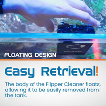Flipper Edge 2 in 1 Floating Magnetic Aquarium Algae Cleaner (Standard)