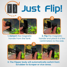 Flipper FLOAT 2 in 1 Magnetic Aquarium Algae Cleaner (Standard)