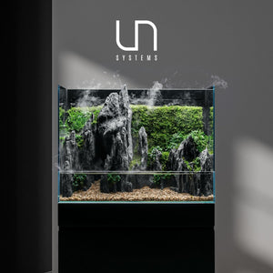 Ultum Nature Systems Foresta Integrated Paludarium Tank - All in One Aquarium w/Waterfall, Mist Maker, Water Pump, Modern Fish Tank w/Filtration for Aquatic Plants - 23.62" x 14.17" x 17.72" - 60E